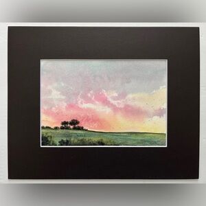 Original Watercolor Landscape Painting by me (Shannon Perrie/Perrie…